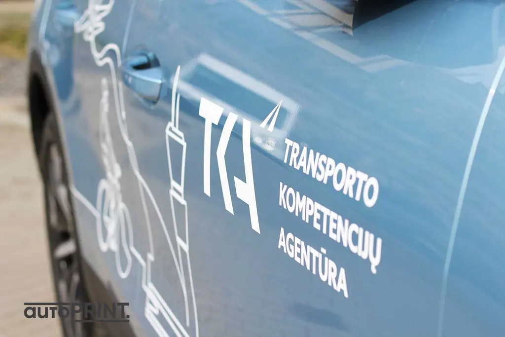 Automobilio apklijavimas reklama – autoPRINT darbas