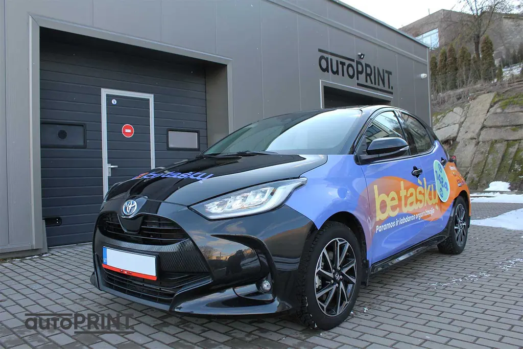 Automobilio apklijavimas reklama – autoPRINT darbas