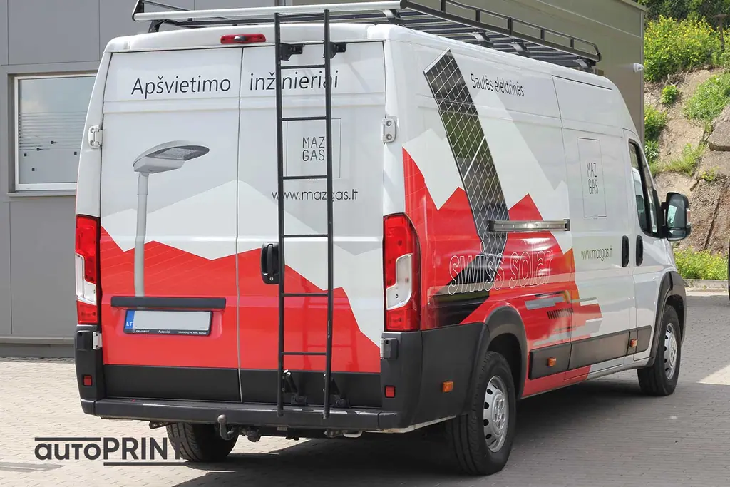 Didysis transportas – apklijavimas reklama, autoPRINT darbas
